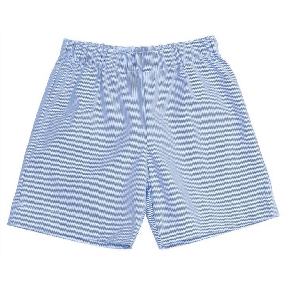 NEW BUSY BEES boy's jd pull-on shorts in seersucker stripe